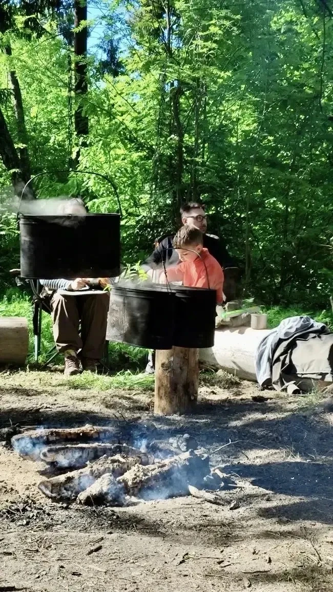 ДЕТИ НА ПРИРОДЕ   🔥 Первый двухдневный поход турклуба «КостерОК» удался на все 💯!  Наш Образовательн