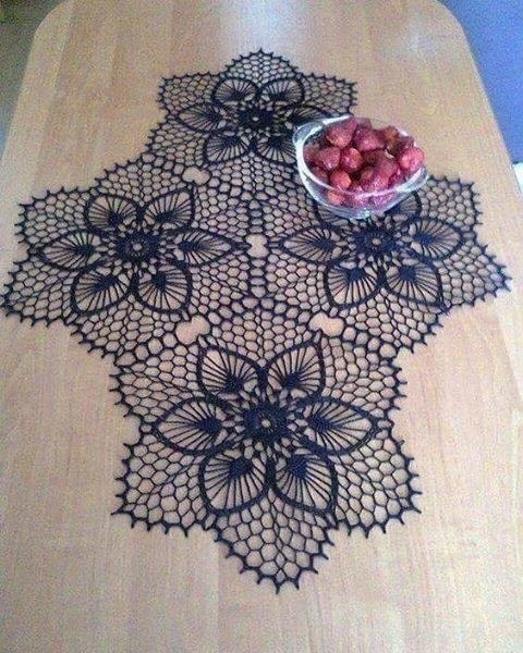 Какая красивая салфетка 🌺