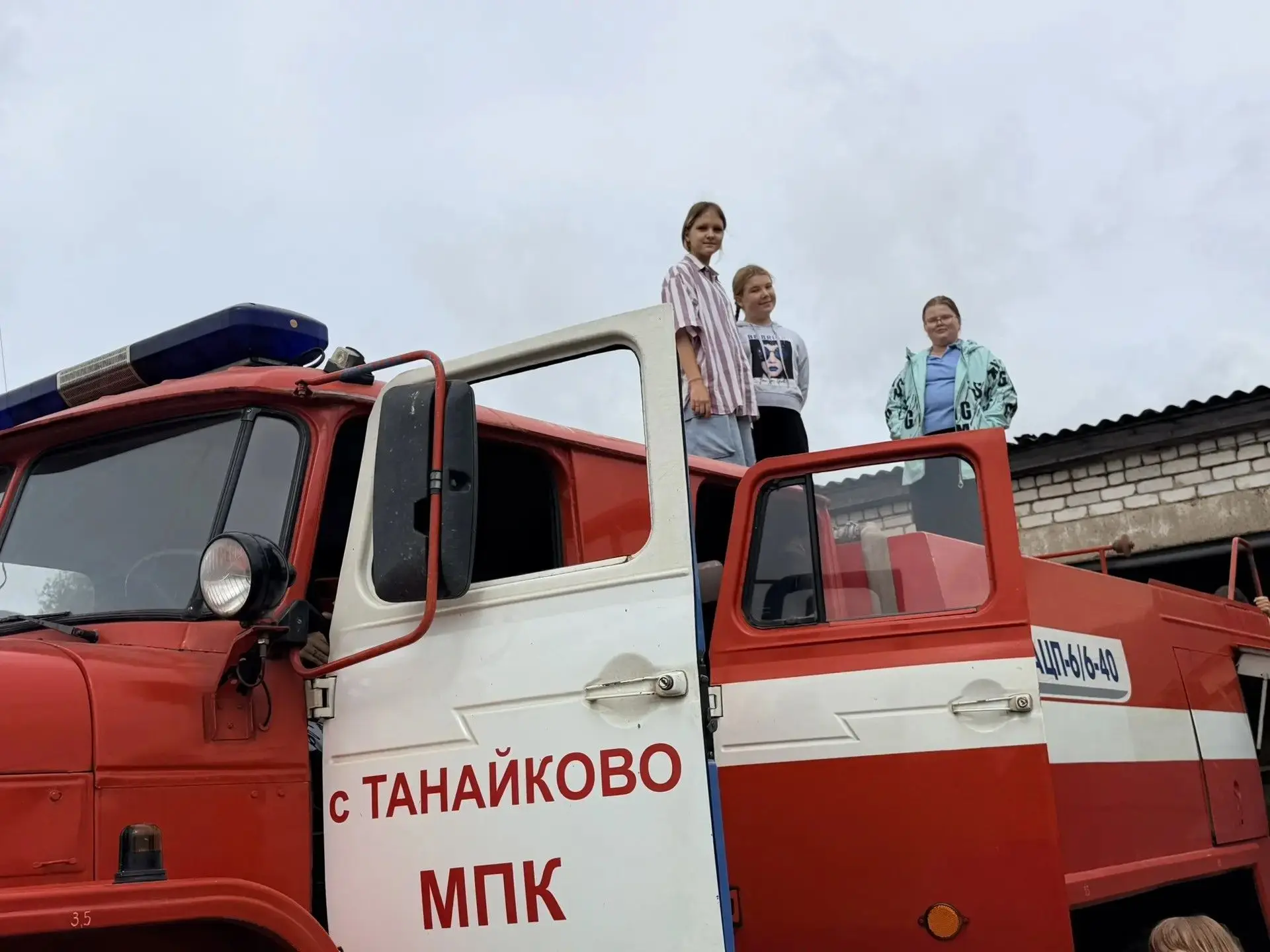 🚒   Экскурсия в пожарную часть
