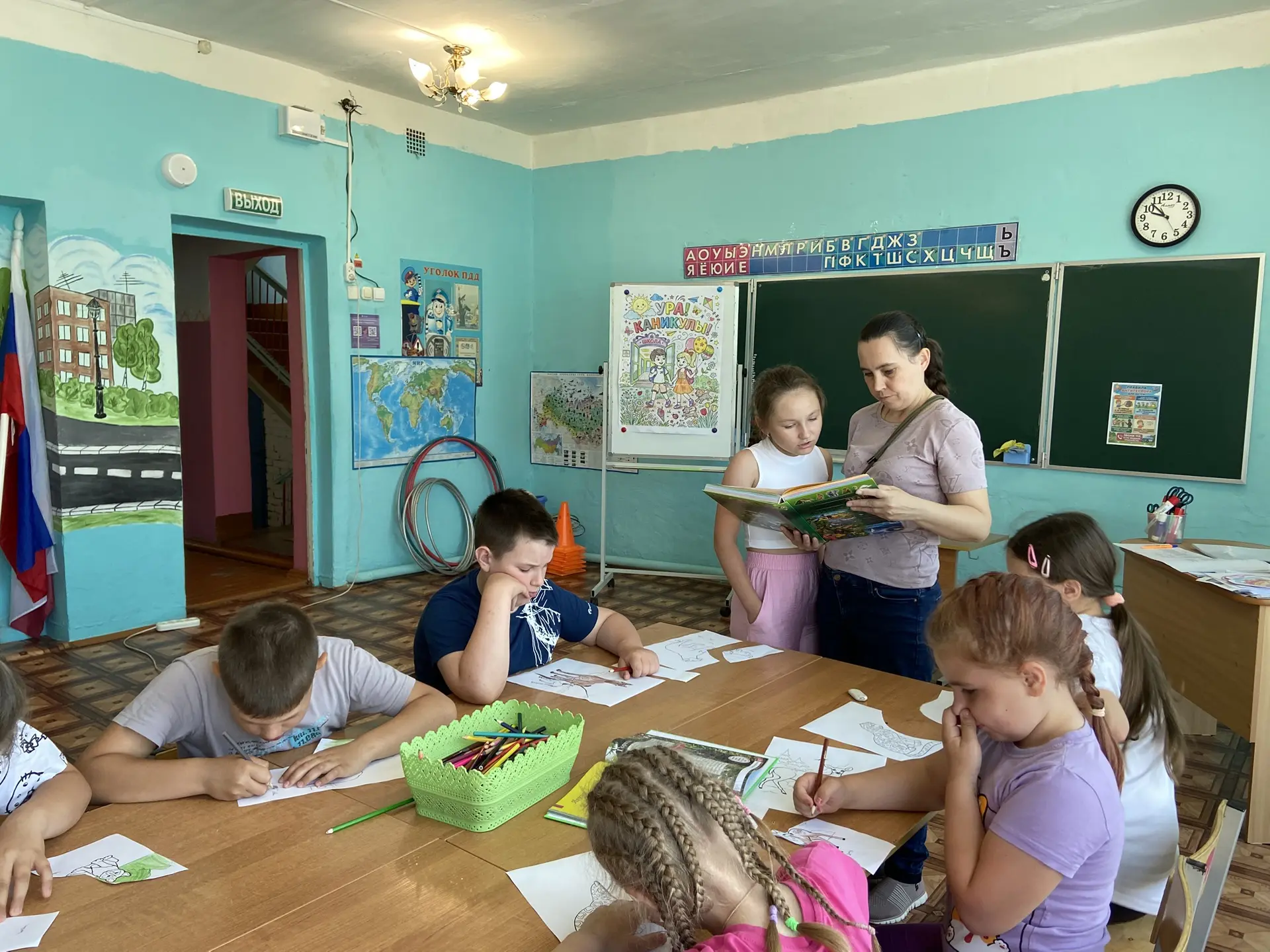 🌟 Вот и пролетел 9 день пришкольного лагеря школы «Созвездие Вента»! 🌟

Сегодняшний день начался с