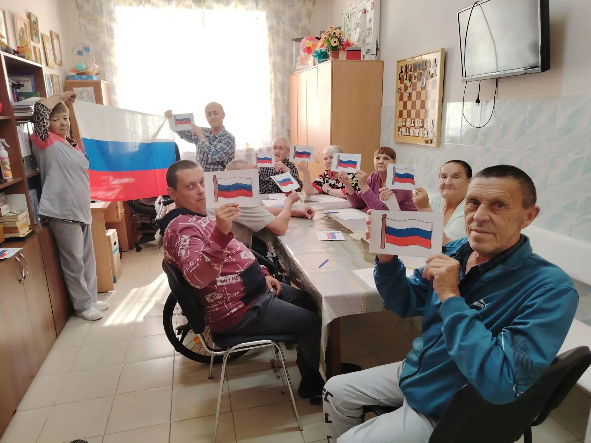 ⚡️ В нашем учреждении состоялось душевное мероприятие, приуроченное ко Дню Государствен...