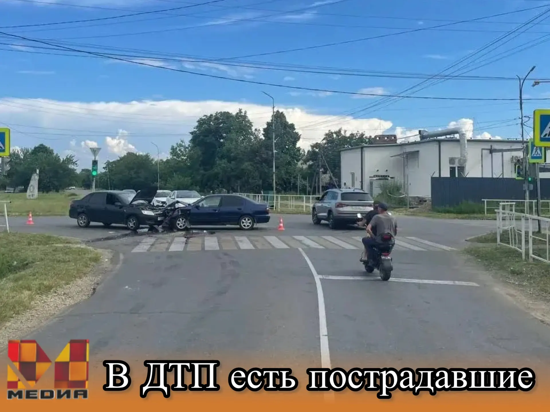 16 июля в 16:00 в Курганинске на пересечении улиц Крупской и Розы Люксембург произошла ...