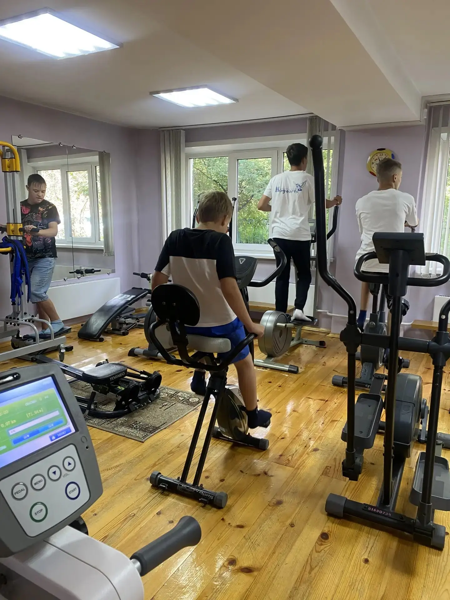 Физическая реабилитация детей в Новокузнецком Центре им. Л.В.Боряк.
