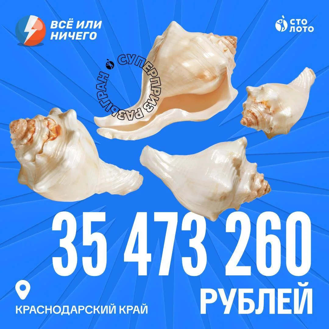 Слово дня — ВСЁ

Ведь после такого выигрыша счастливчик из Краснодарского края может позволить себе 