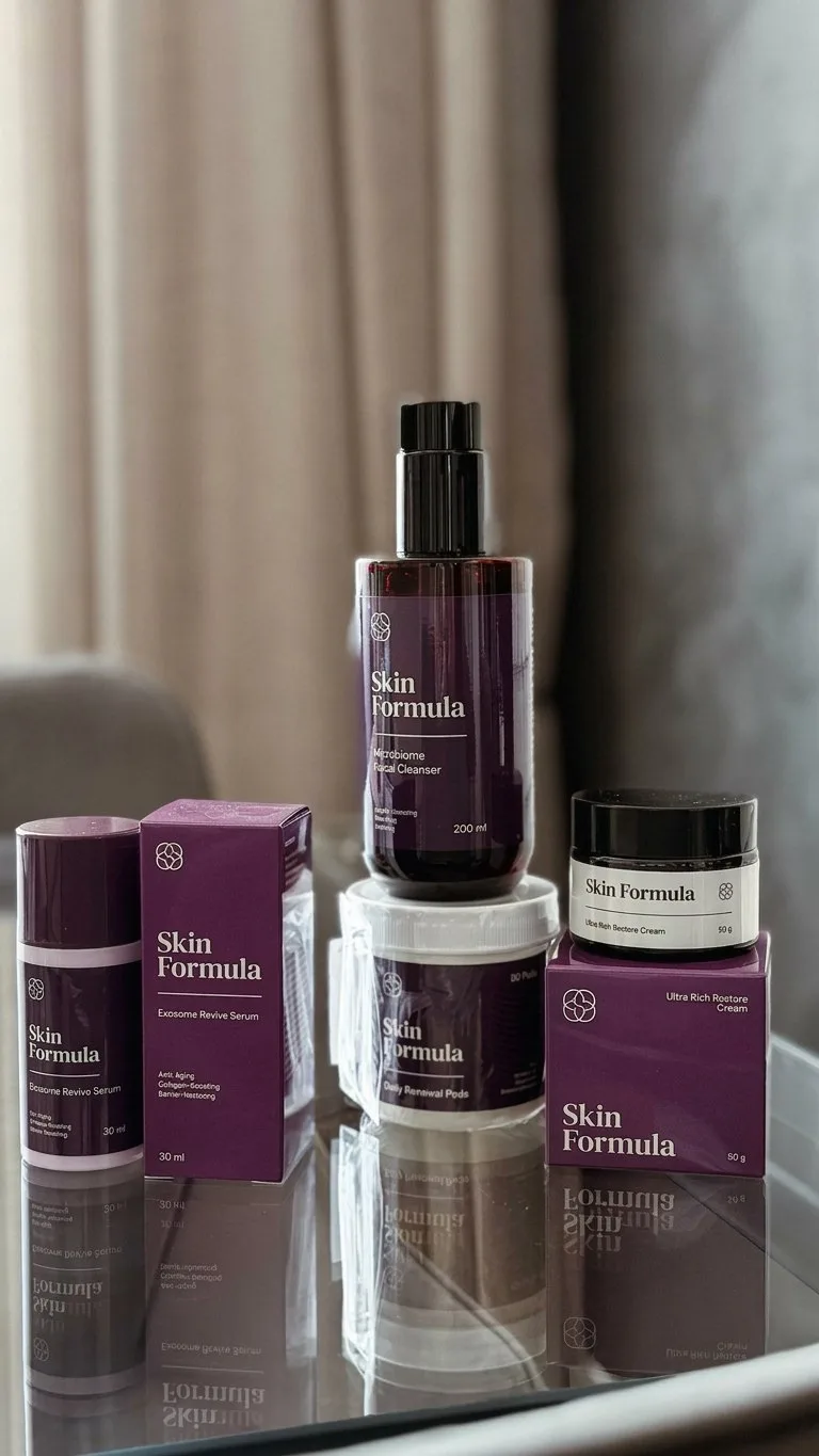 #распаковка Skin Formula
Что тут ко мне приехало? 

- Интенсивная омолаживающая сыворотка с экзосома