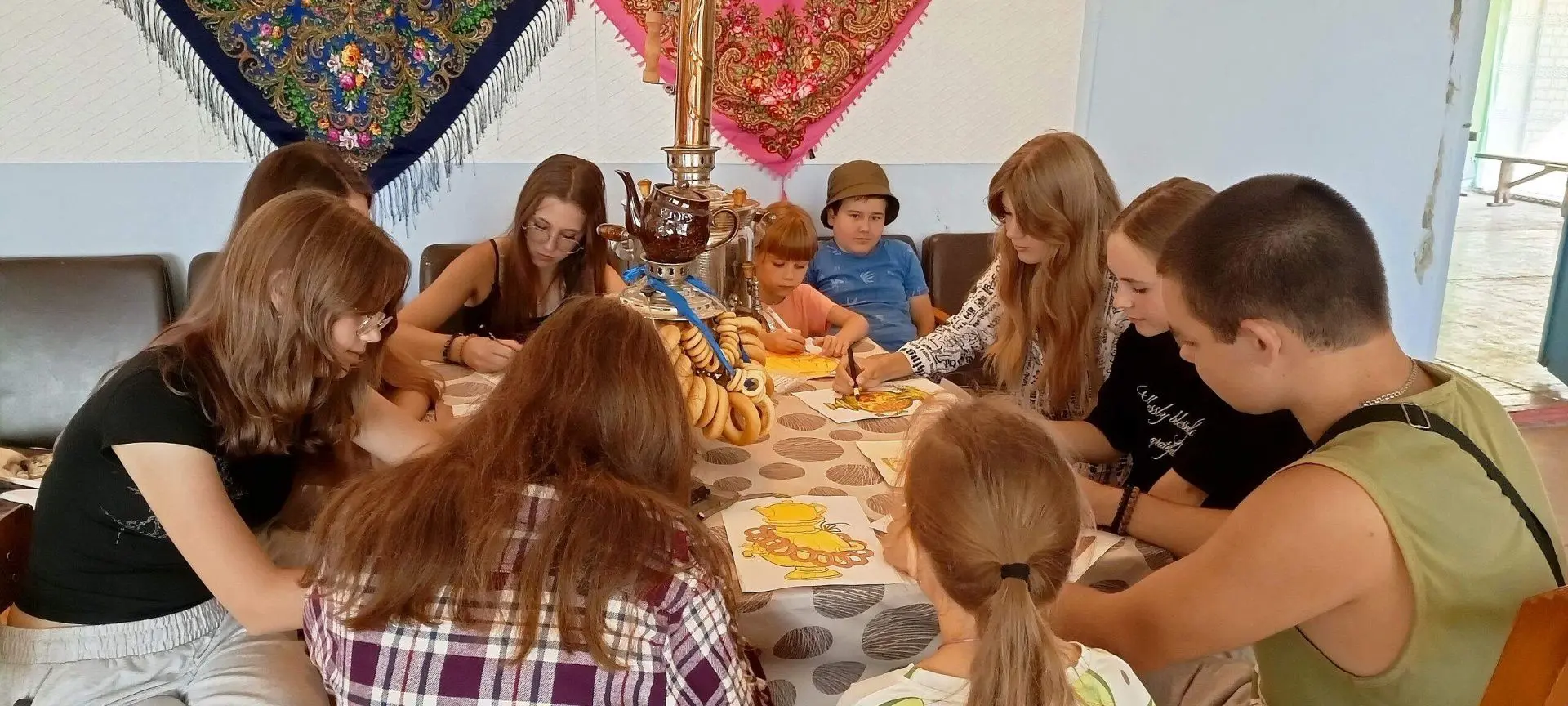 ☀В Пацынском сельском клубе отметили День самовара
