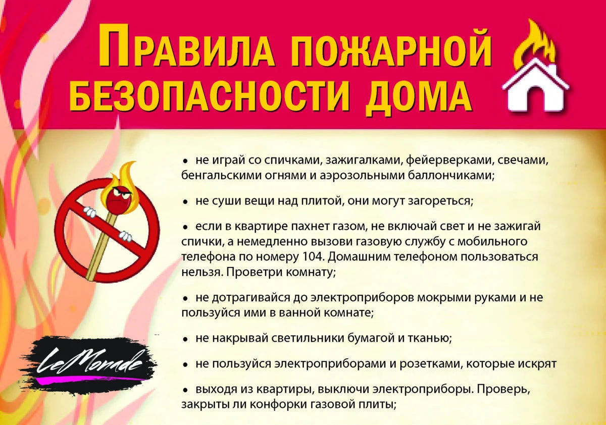 ПАМЯТКА о мерах пожарной безопасности в быту.         Уважаемые граждане!