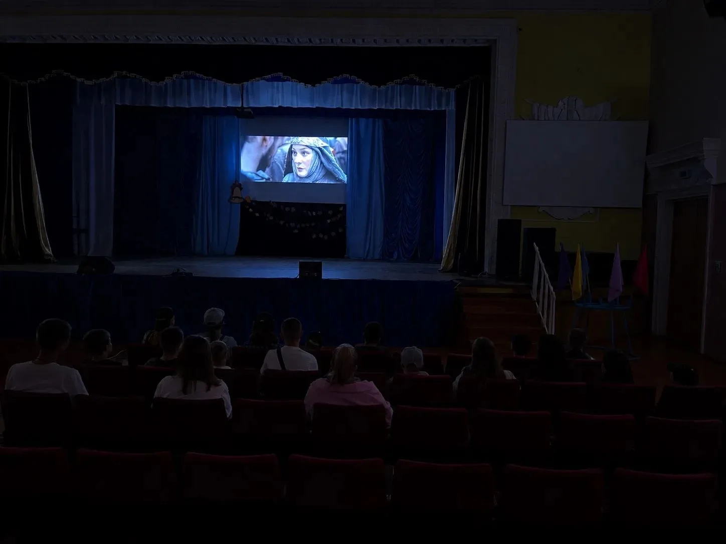 Вечер кино 🎥 для молодёжи в ДК ст. Темижбекской.