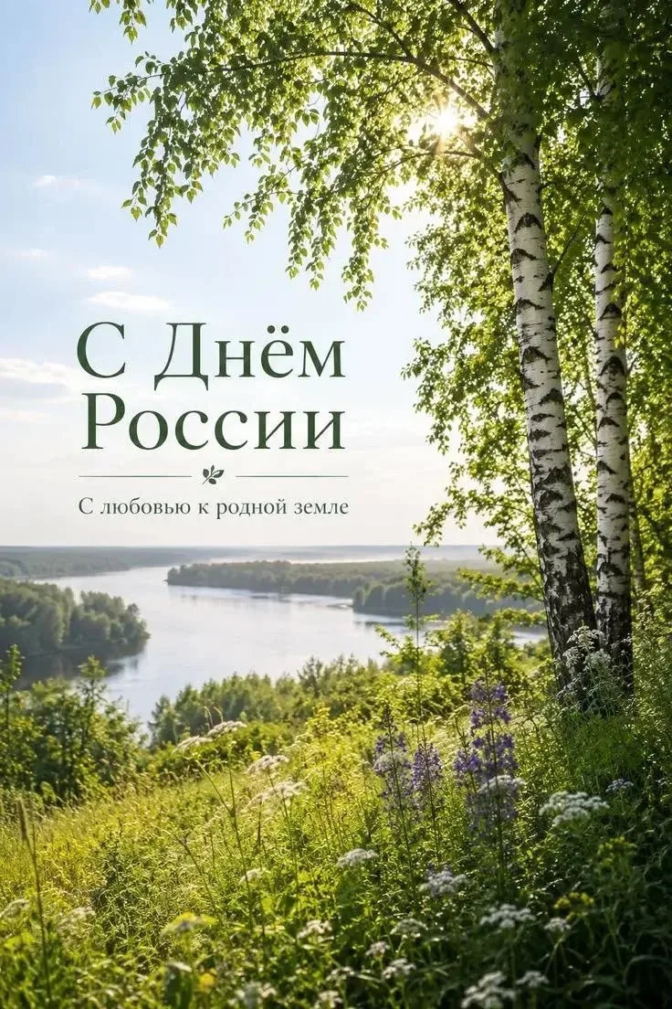 Доброе утро, туймазинцы! С праздником — с Днём России! 🇷🇺☀️

Россия — это не просто границы на кар