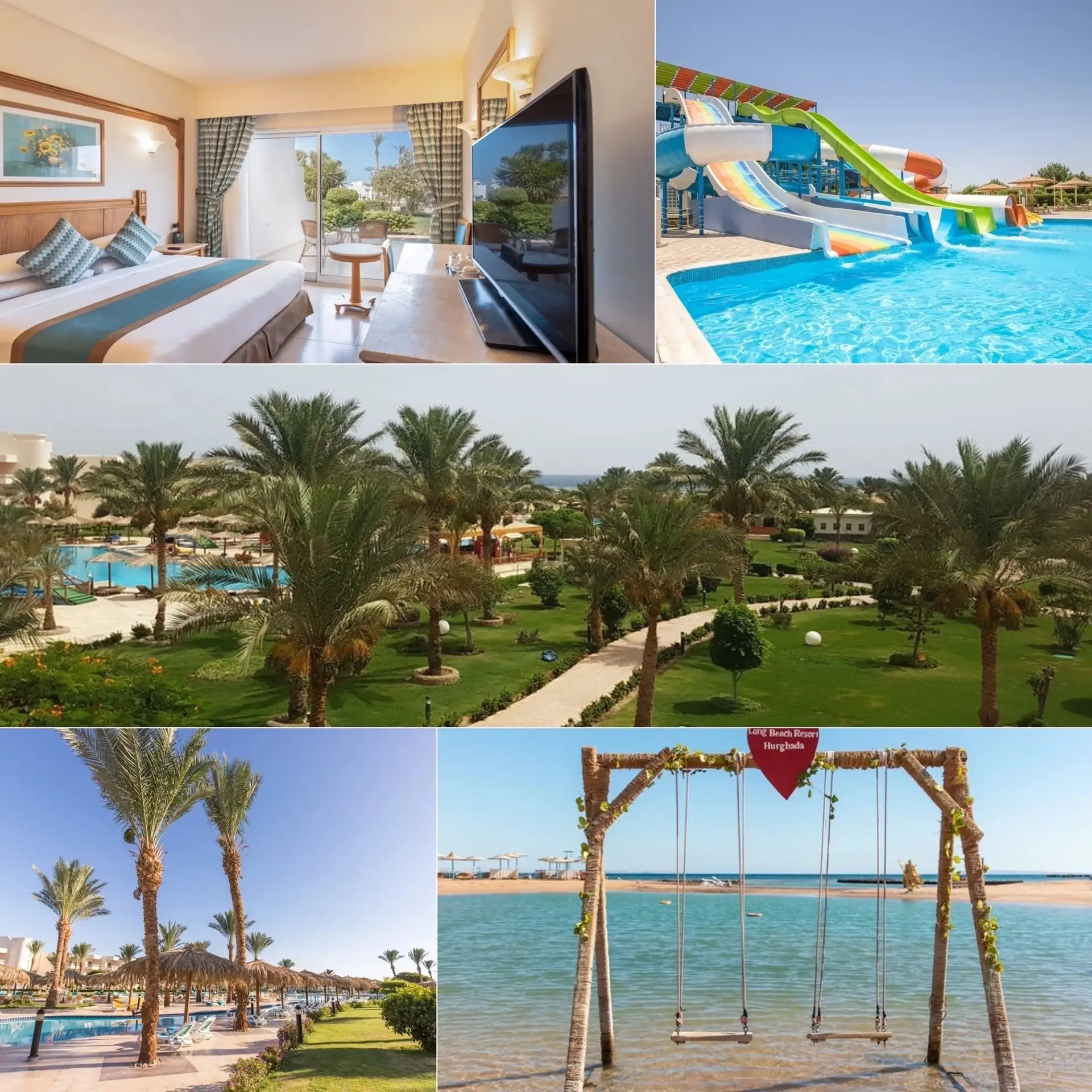 👍ЕГИПЕТ - ХУРГАДА 
Long Beach Resort Hurghada 4* 
 
Красивый курортный комплекс на живописном побер