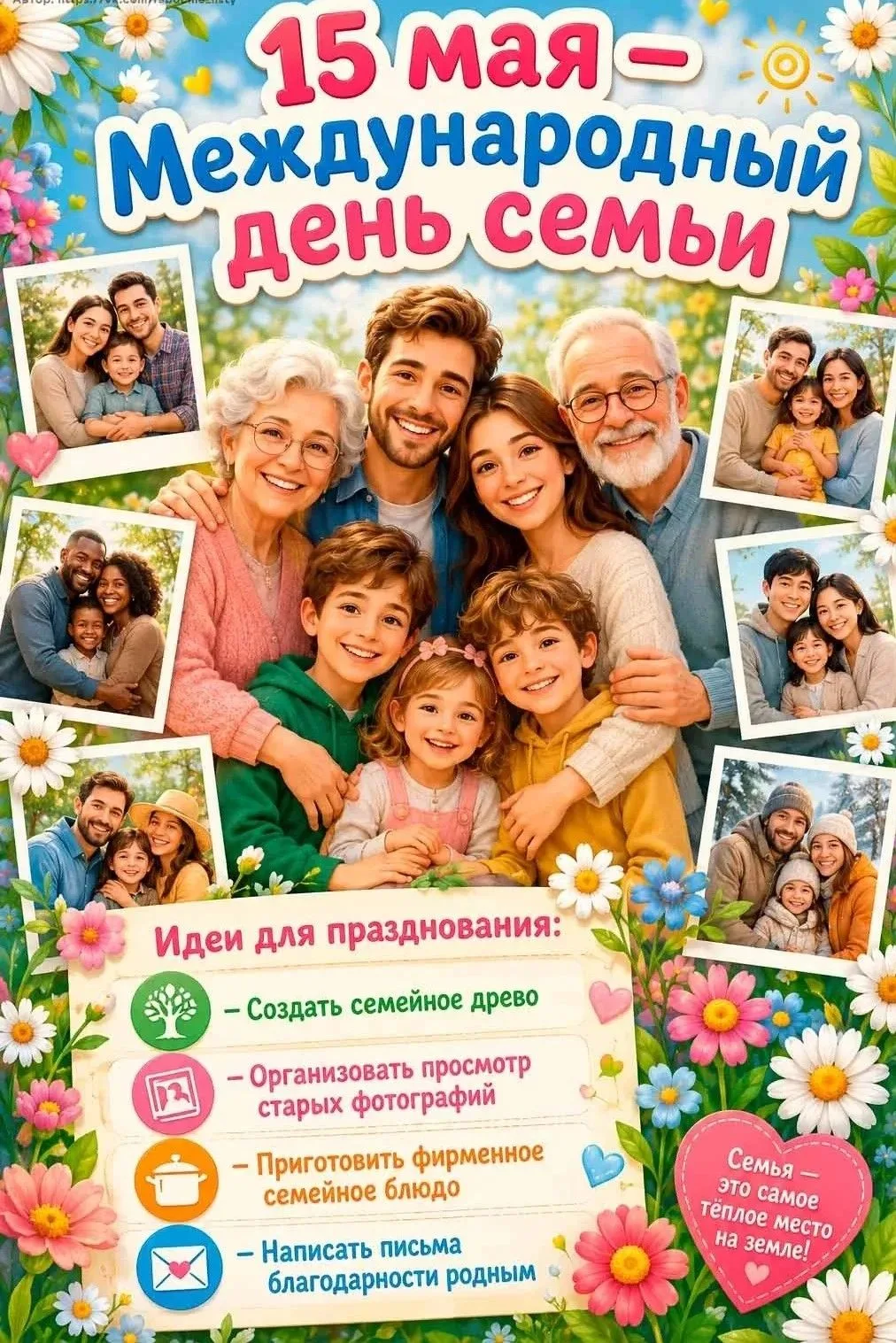 15 мая в нашем саду царила атмосфера тепла и любви, ведь мы отмечали Международный день...