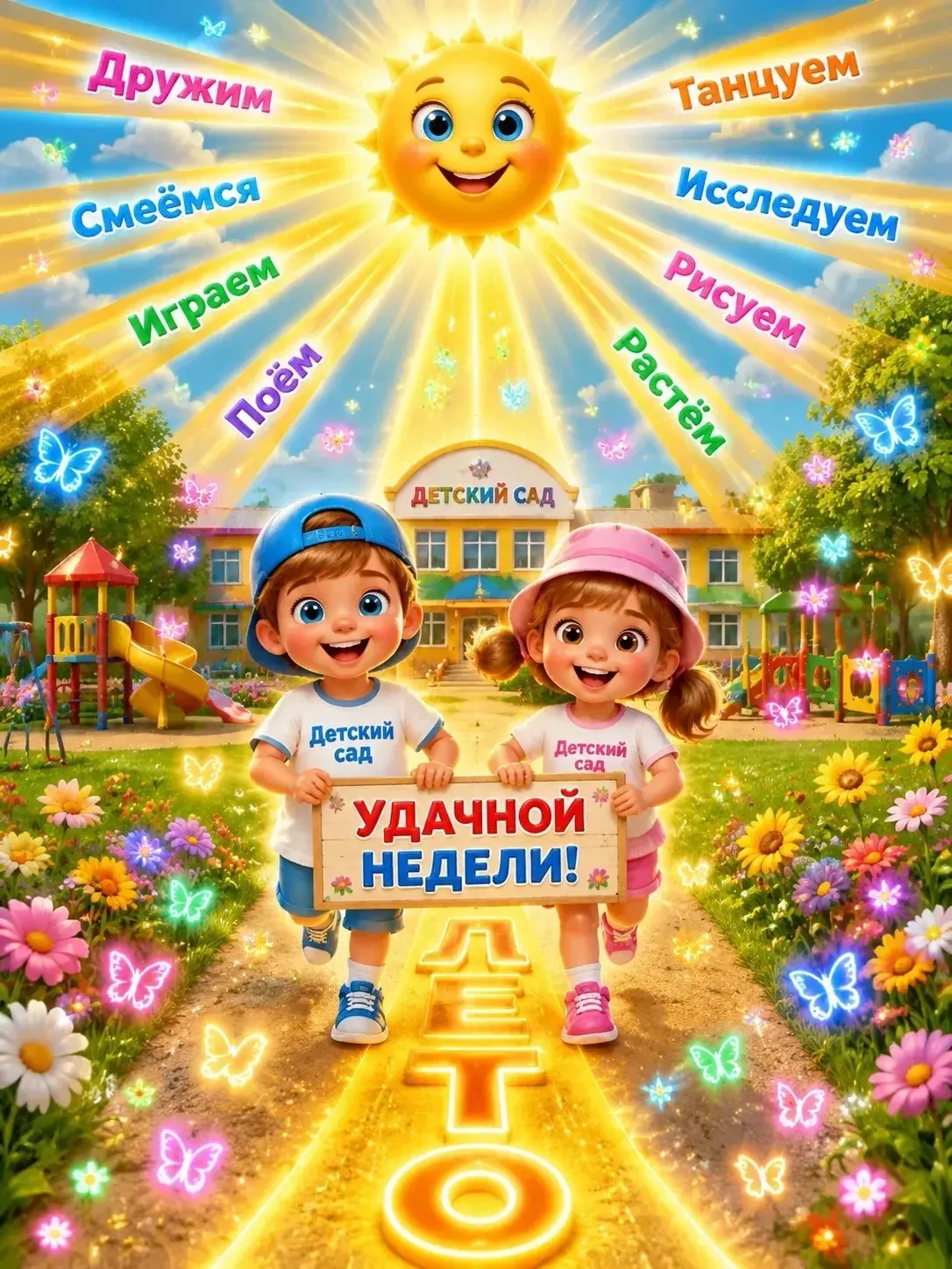 📢♥️Добрый день! ☕️
☀️Пусть понедельник станет отличным стартом удачной и продуктивной недели 📋— пу