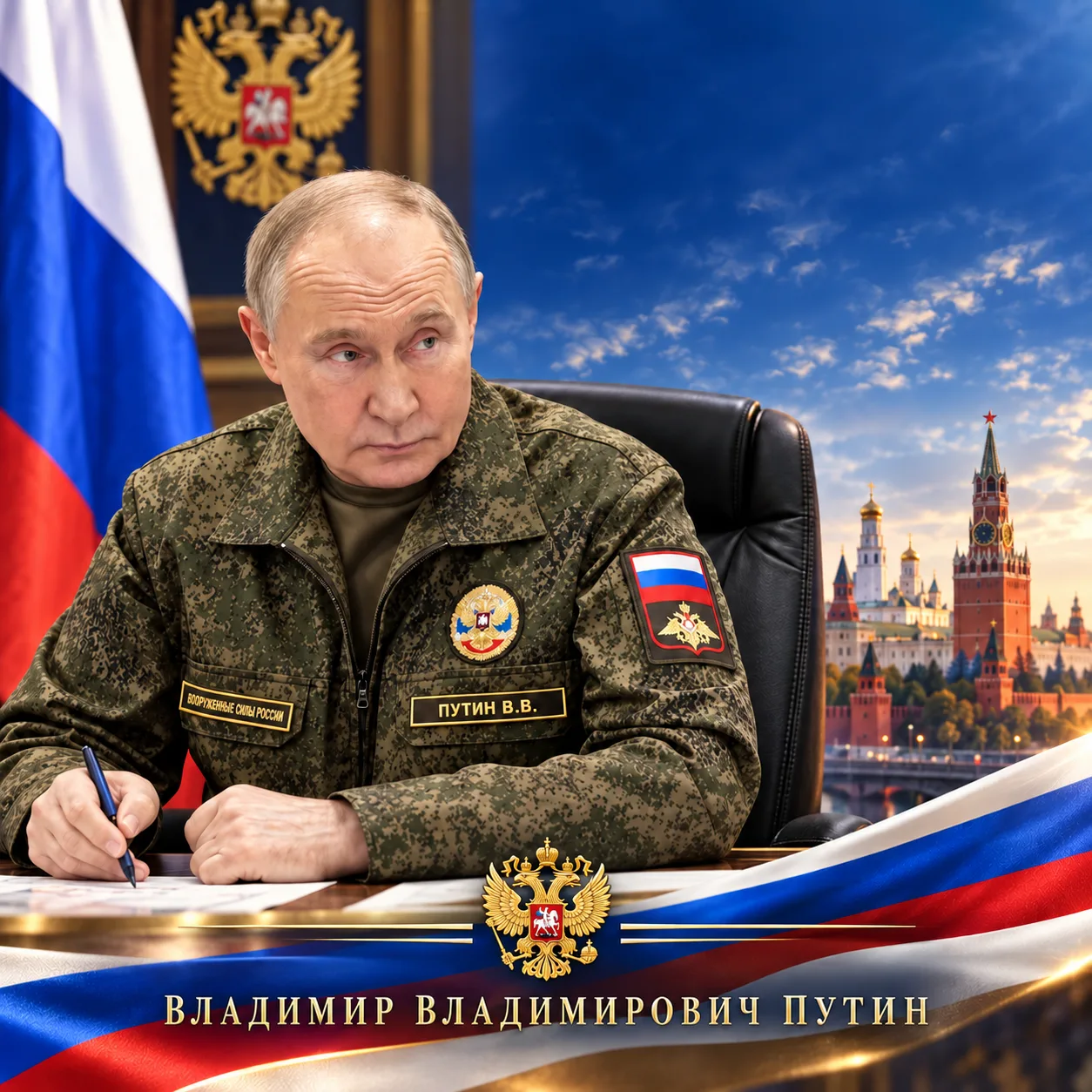 🇷🇺 С ДНЁМ РОЖДЕНИЯ, ТОВАРИЩ ВЕРХОВНЫЙ ГЛАВНОКОМАНДУЮЩИЙ!