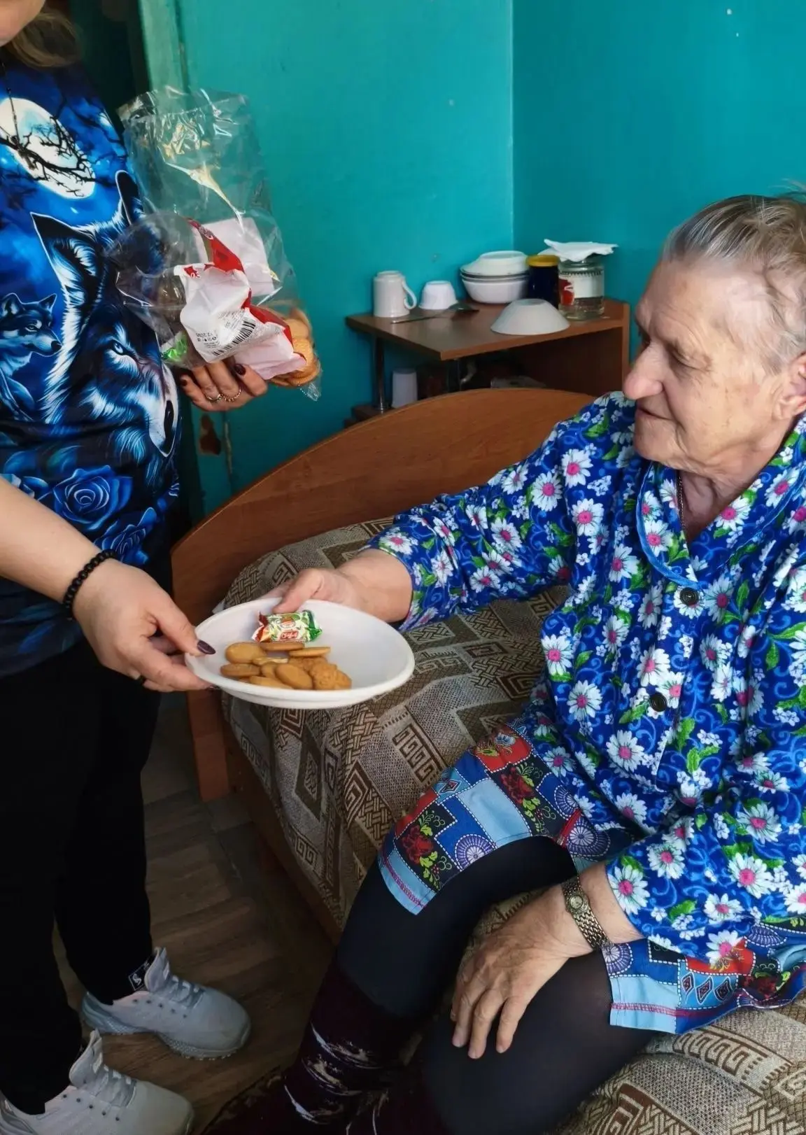 ☀Тёплый визит от общественной организации ⁣ 🏡🤝Ярцевский дом-интернат для престарелых и инвалидов при