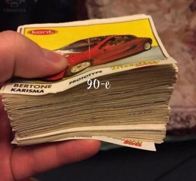 Так в детстве детей 90-х выглядело богатство