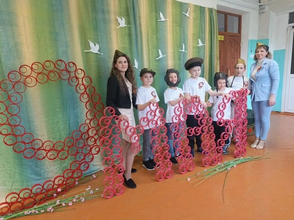 🌷 Огромная благодарность за оформление фотозоны к 9 Мая!