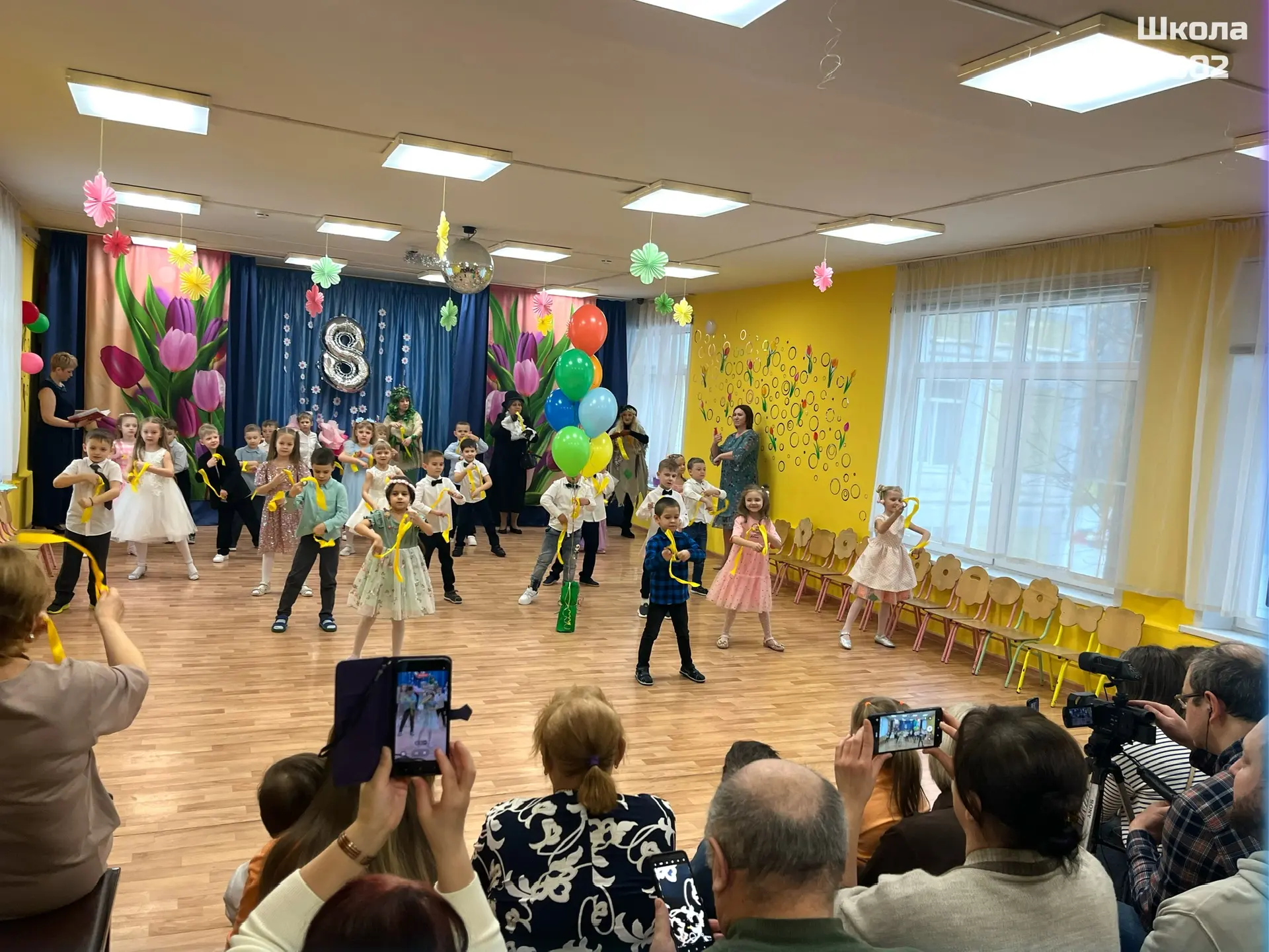 🌷 Праздник весны в наших дошкольных группах  В преддверии 8 Марта ребята подготовили для мам и бабуш