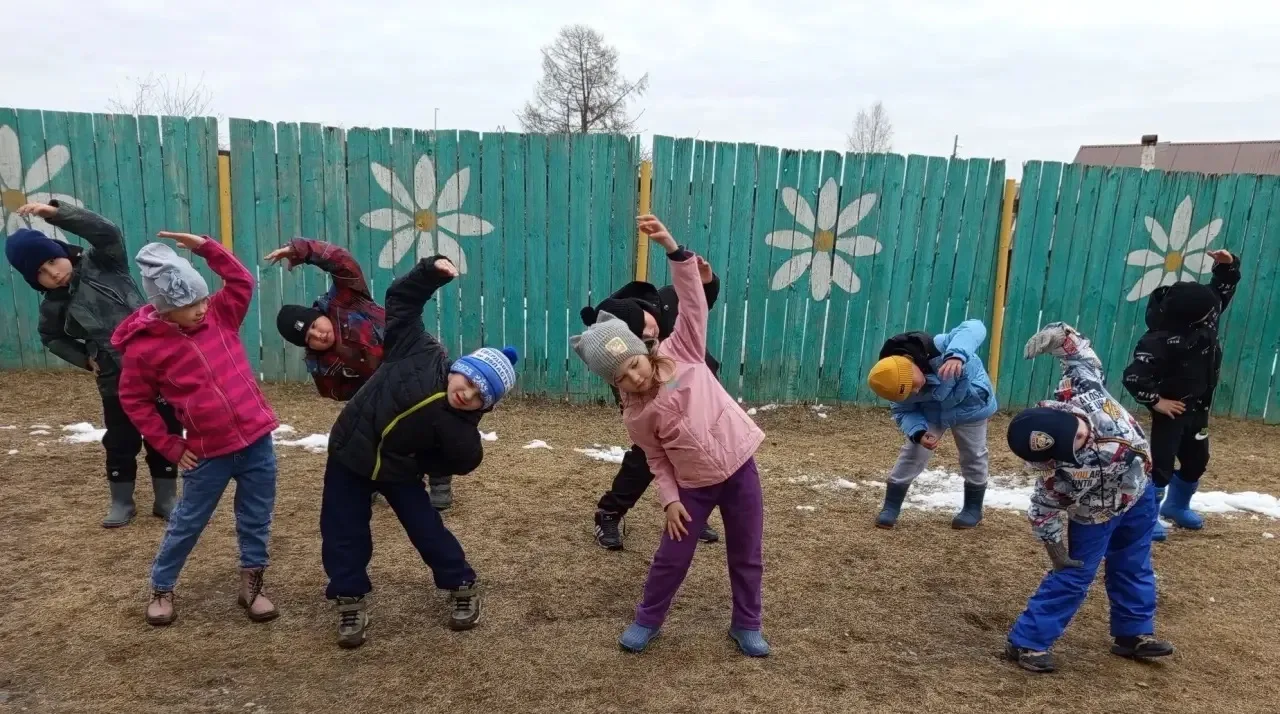 ⛳️На зарядку становись! Или как ребята подготовительной группы доказали, что спорт на у...