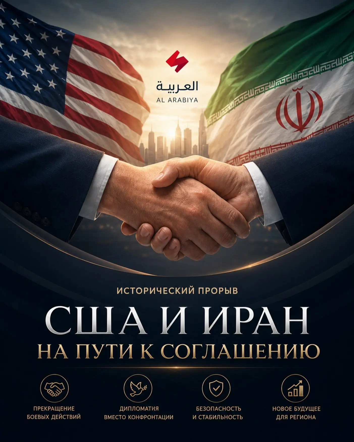 🇸🇦 🗣 Саудовский телеканал Al Arabiya утверждает, что располагает основными пунктами ...