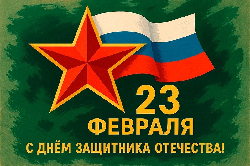 🇷🇺 ⭐С Днём защитника Отечества и желаем силы, мужества и отваги!