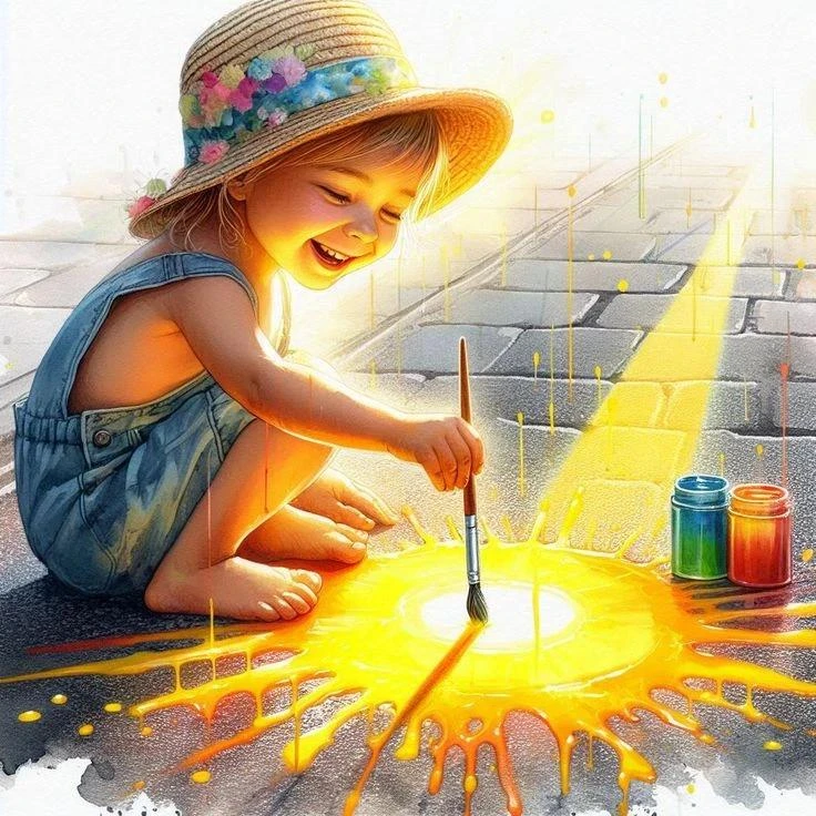 ⭐️Объявление о наборе группы на курс    🎨 "Я художник" для детей 7-11 лет