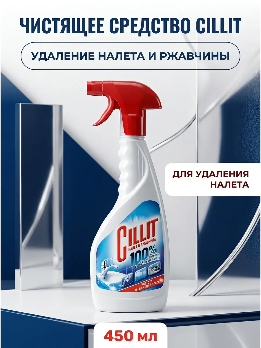 ⚡️ Чистящее средство от налета и ржавчины 450 мл, CILLIT BANG