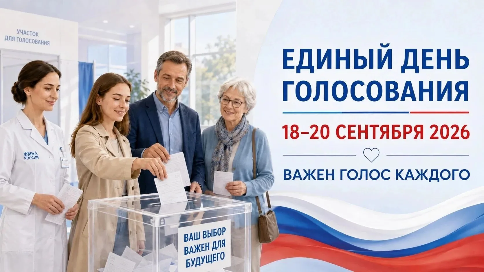 Важен голос каждого.