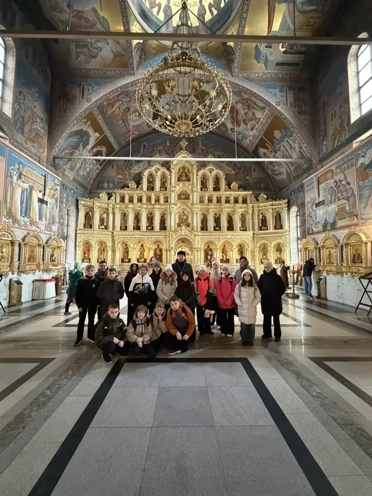 16.04.2026 года, 5Г класс, с классным руководителем Богинской М.А. Посетили экскурсию в православный