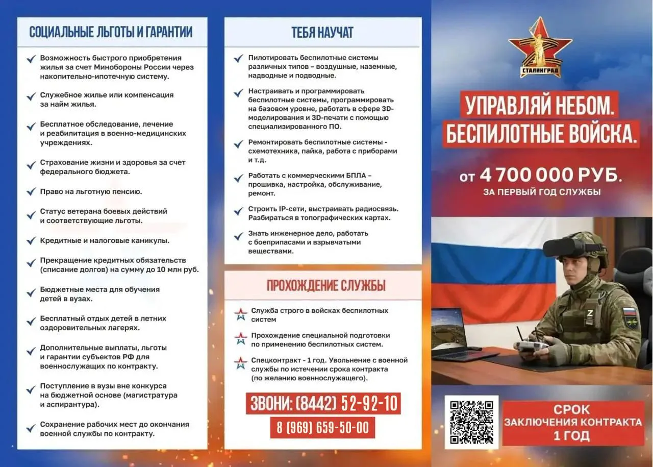 💪🏻 Управляй небом. Беспилотные войска.