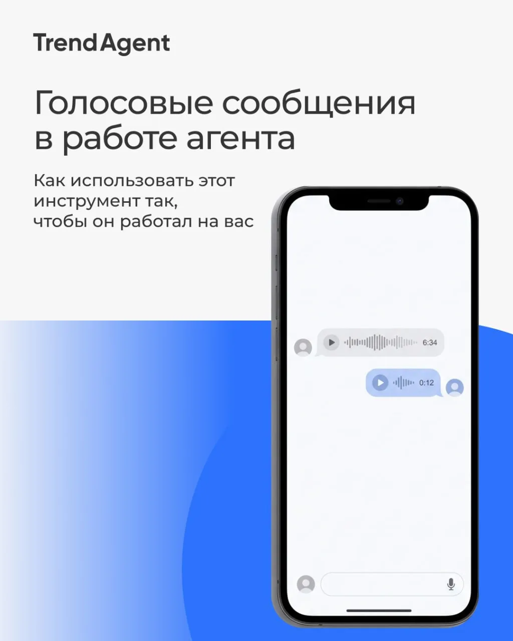 Правила голосовых сообщений в работе с клиентом