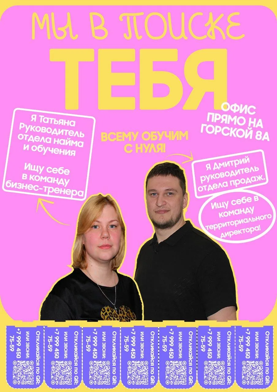 Открыты вакансии в дружной команде В нашу команду требуются: Территориальный директор  Мы рассматрив