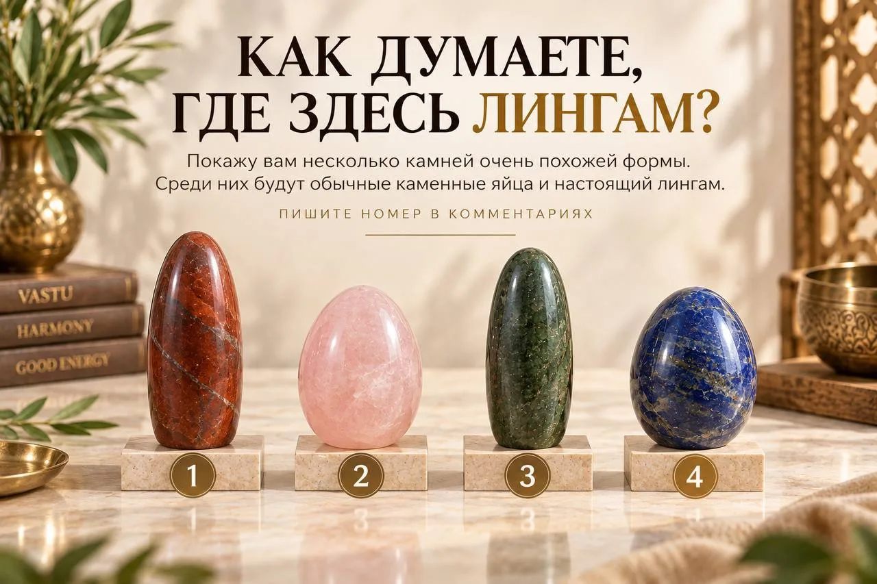 КАК ДУМАЕТЕ, ГДЕ ЗДЕСЬ ЛИНГАМ? 👀