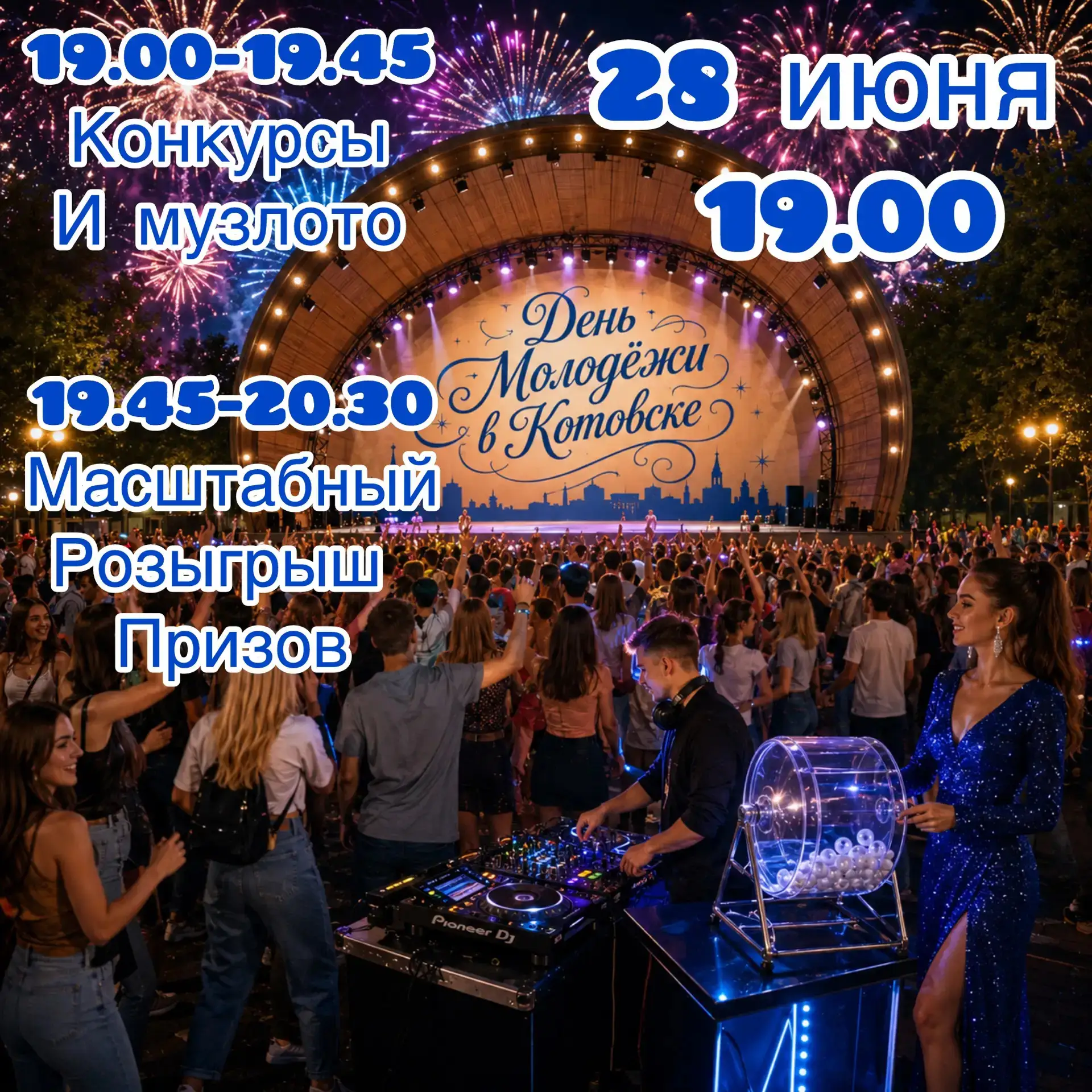 ДЕНЬ МОЛОДЁЖИ в Котовске!