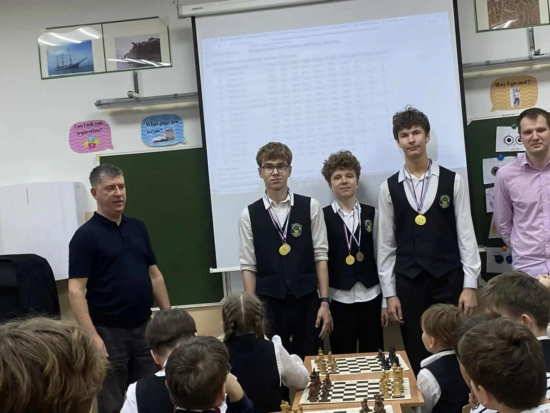 🏆 Первенство Губернаторского Лицея по шахматам: итоги и победители  25 апреля в Губернаторском Лицее