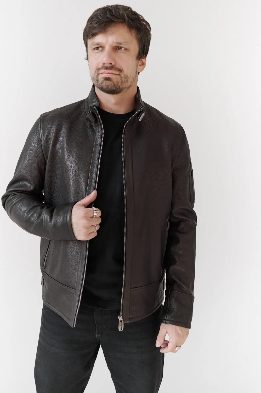 Поступление мужской коллекции !❤️‍🔥 из натуральной кожи ягненка Aston Leather от турец...