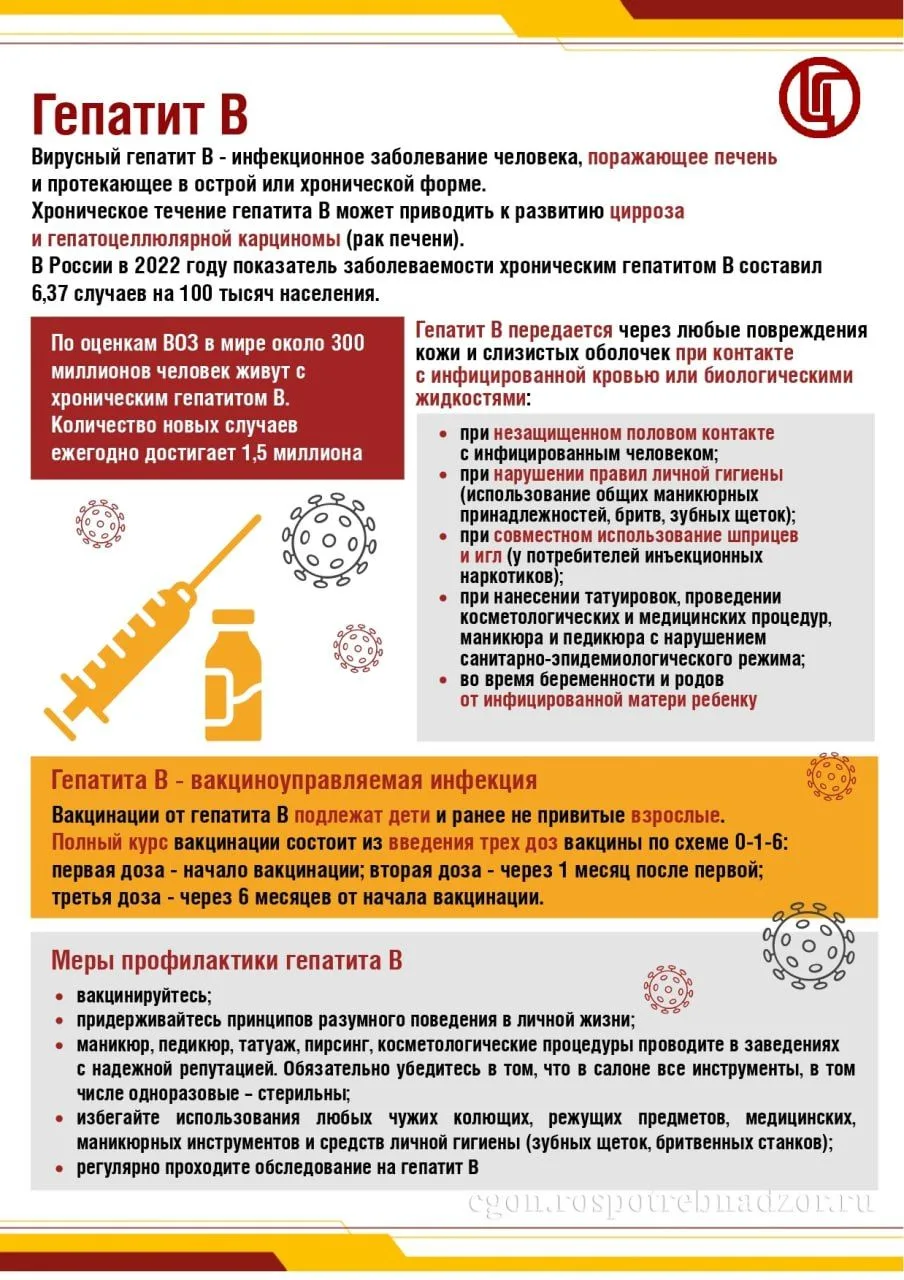 ✅Вирусный гепатит B — инфекционное заболевание человека, характеризующееся симптомами острого пораже