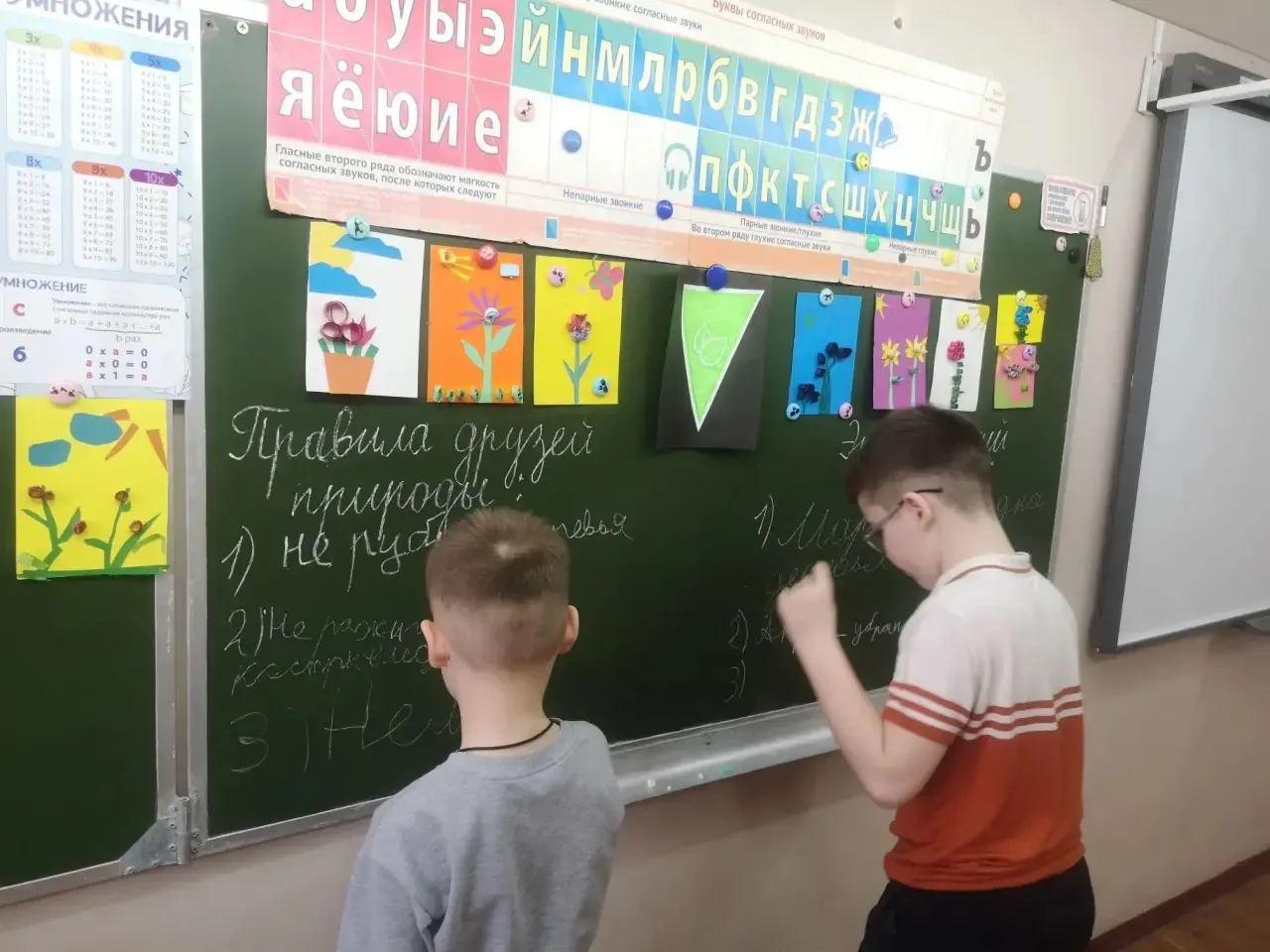 🌱 Орлята-экологи: учимся беречь природу вместе!  В начальной школе продолжаются увлекательные заняти