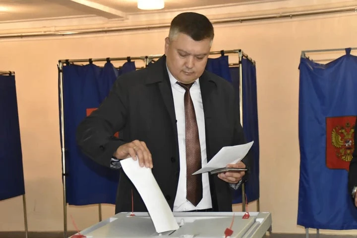 Глава Таштыпского района уже установил на выборах рекорд