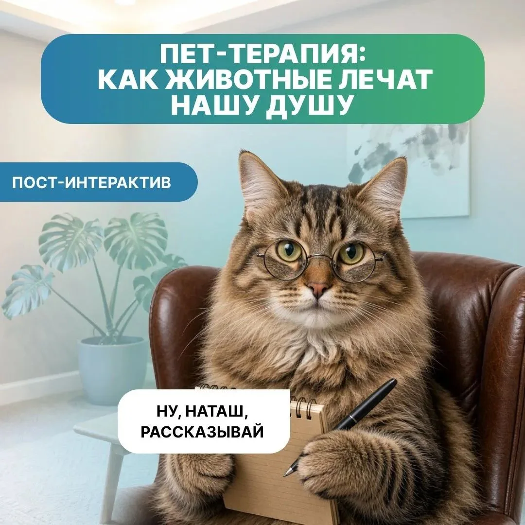 Почему нам становится так спокойно, когда мы видим животных? 🐾