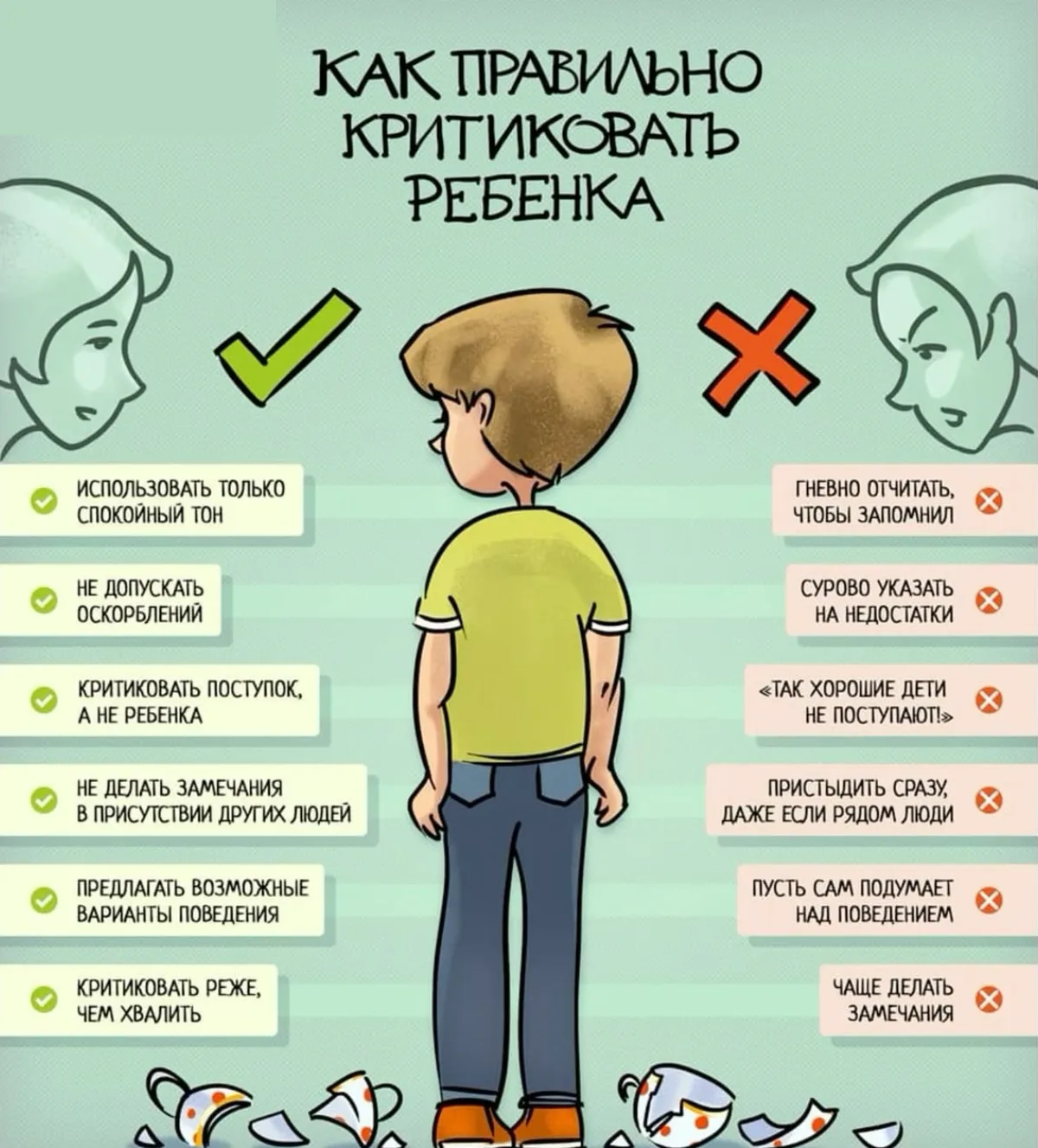 Как правильно критиковать ребёнка

Критика в детстве может либо помочь расти, либо ранить — всё зави