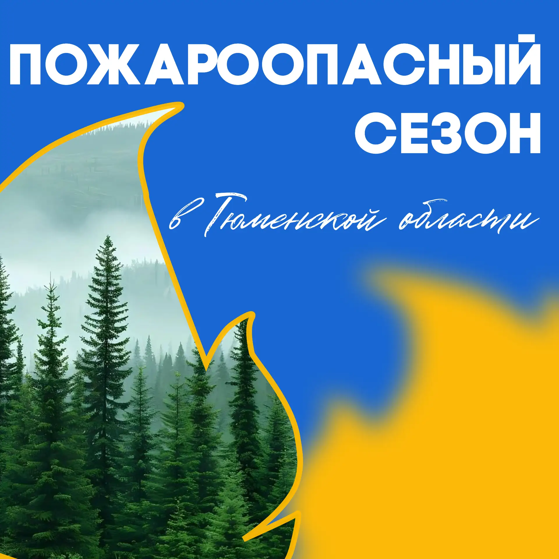 В ТЮМЕНСКОЙ ОБЛАСТИ ДЕЙСТВУЕТ ПОЖАРООПАСНЫЙ СЕЗОН  С 6 апреля 2026 года в регионе официально установ