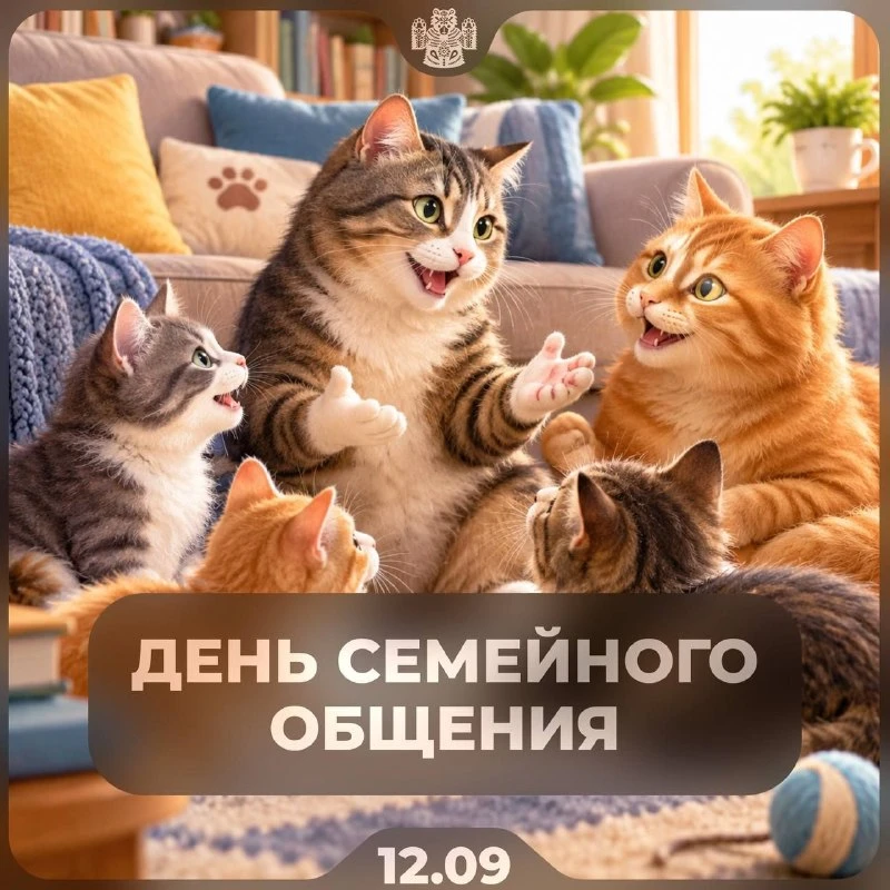 🎂 Сегодня отмечают День семейного общения