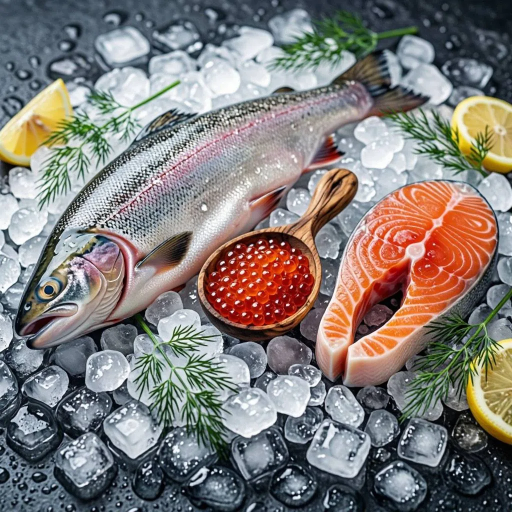🎣 Северная форель прямиком из Карелии и Мурманска — только свежая, охлаждённая, с Онеж...