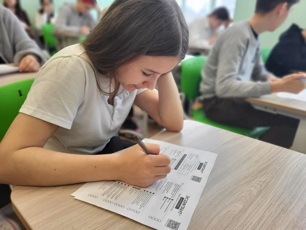 🌿 Экодиктант 2026: проверили свою экологическую грамотность! 🌿Сегодня в нашей школе прошёл Экодиктан