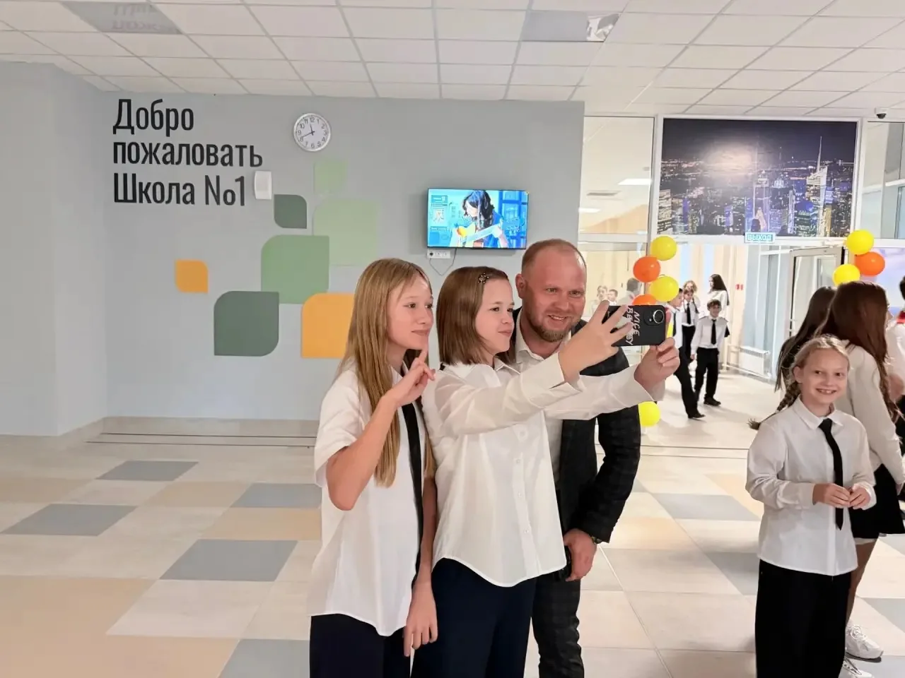 Сегодня заглянул в одну из школ нашего округа.