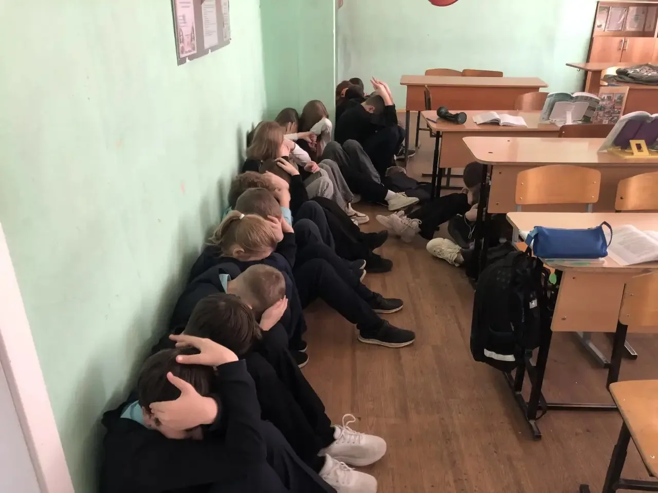 Школа с. Засечное: Учения в школе ( действия при отработке вводных «Вооруженное нападение», «Беспило