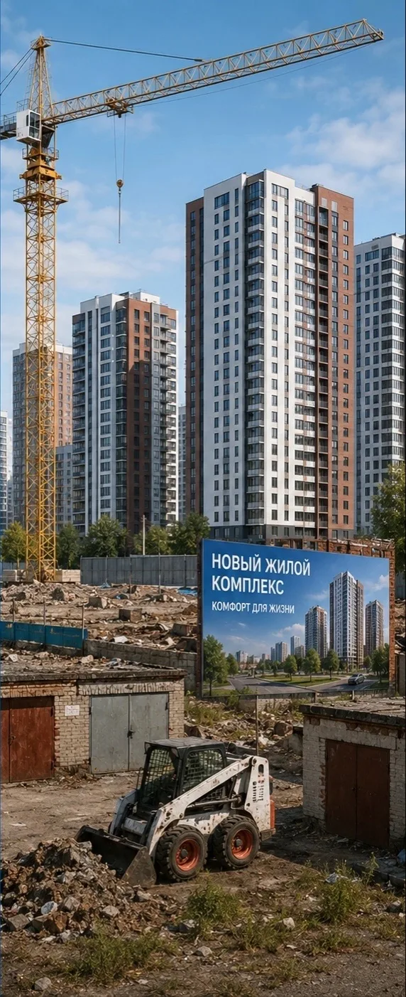 🏗 В Перми землю и гаражи у экстрим-парка изымут под застройку. На освободившейся земле...