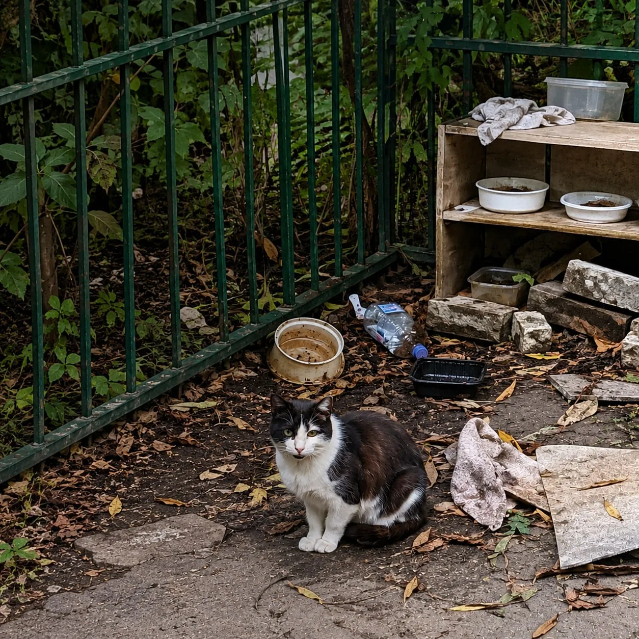 Наши соседи из Северного Измайлово жалуются на скопления мусора 🐱