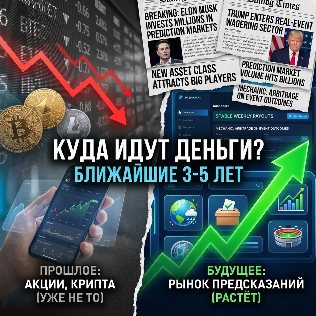 Куда идут деньги в ближайшие 3-5 лет?