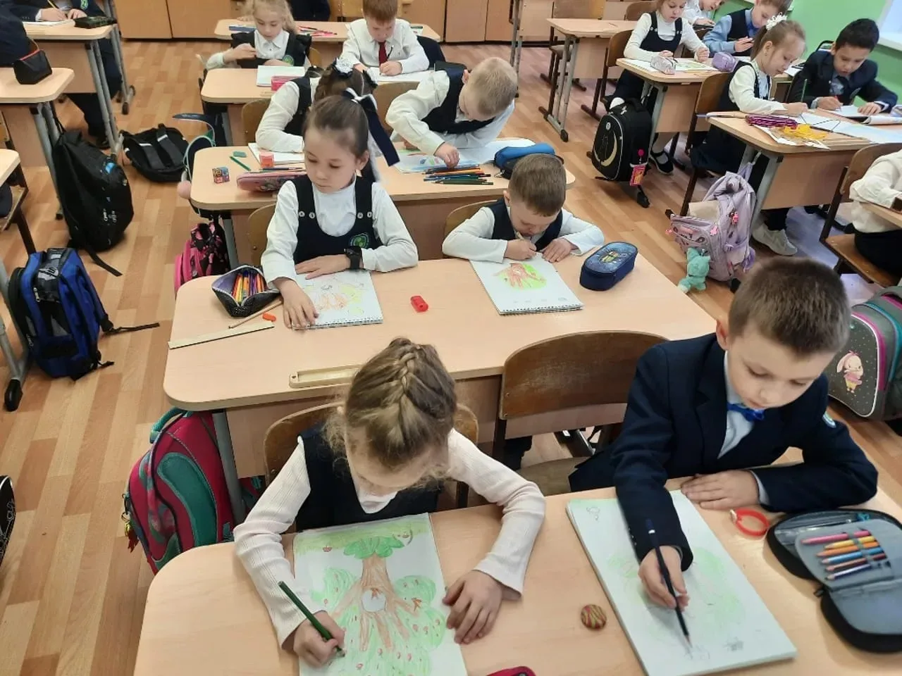 Мир глазами первоклассников: как проходят занятия «Мир моих интересов» 🧐  В рамках реализации програ